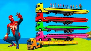 Download lagu الرجل العنكبوت انقاذ باتمان Spider-Man Rescue batman vs iron man vs venom funny Game GTA 5 superhero