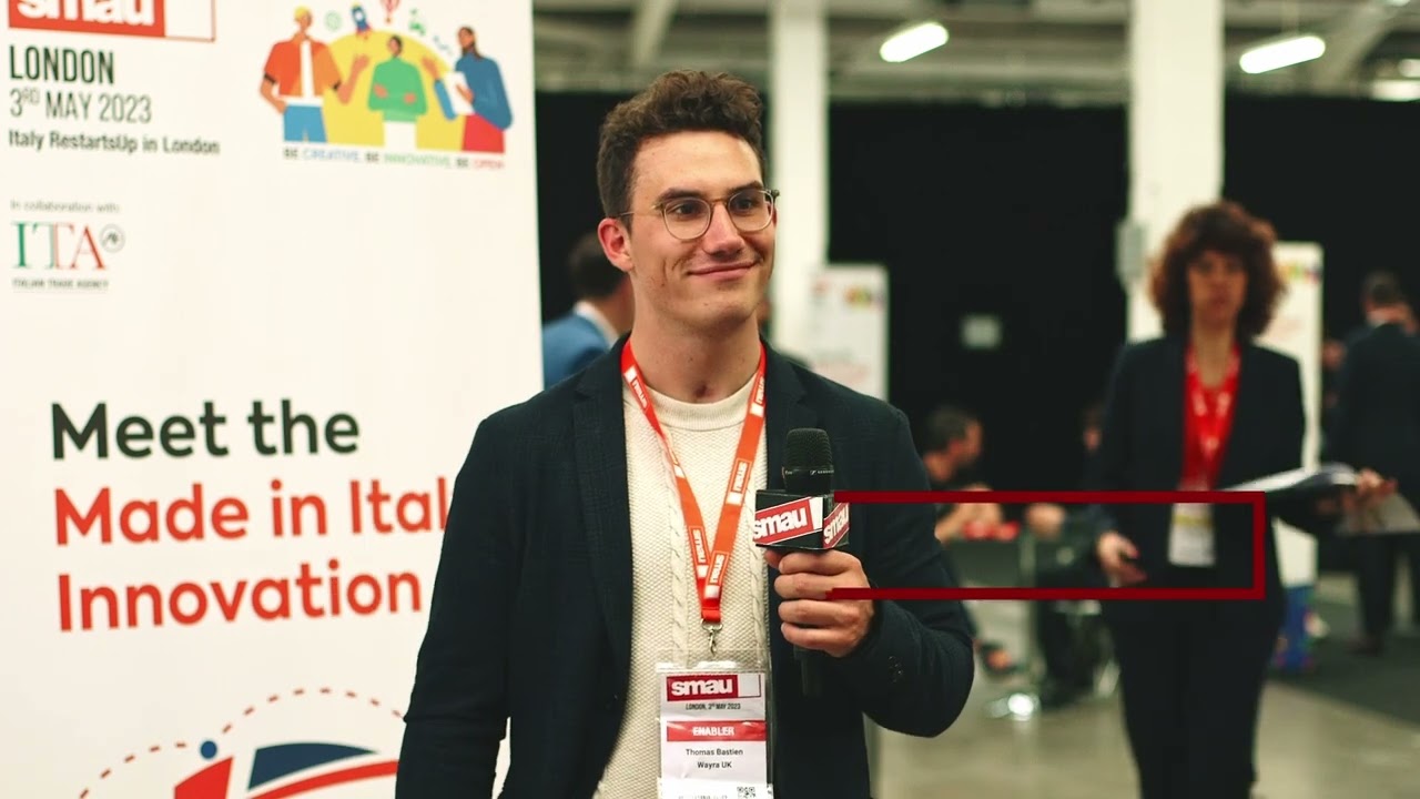 Smau London 2023 | Interview with Thomas Bastien, Wayra UK