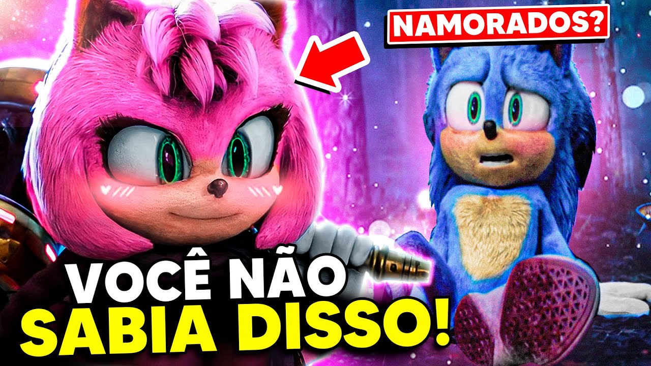 AMY É a NAMORADA do SONIC? Conheça TUDO SOBRE AMY ROSE! Origem e ...