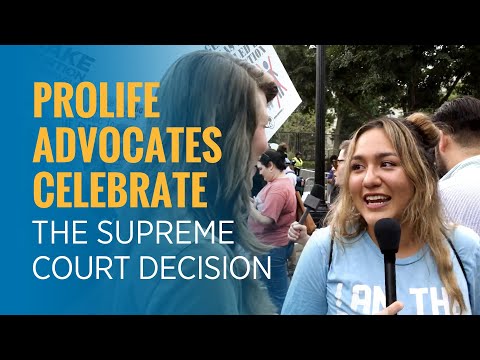 Pro-Life Women React to the Overturning of Roe vs. Wade