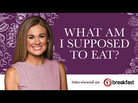 Dr Libby Breakfast TV Interview - What am I supposed to eat?