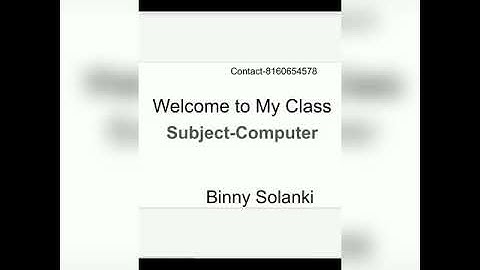 Class 3 supercomputer chapter 8 More on MSW logo