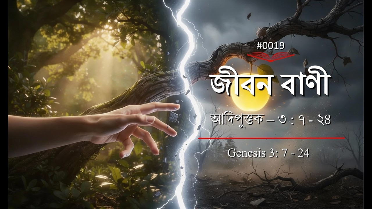(0019) Bengali Bible Study ǁ Genesis 3:7-24 ǁ আদিপুস্তক ৩ : ৭  - ২ ৪ পদ ǁ#TTB