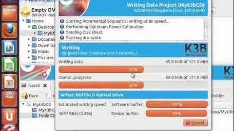 Creating and burning CD DVD using K3b - Assamese