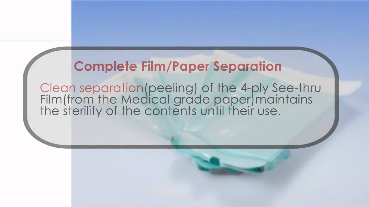 Self Seal Sterilization Pouches 200per Box - Cargus