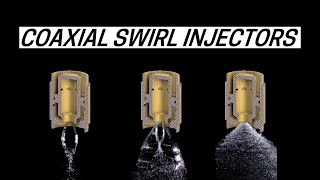 How Rocket Engine Fuel Injectors Work: Coaxial Swirlers