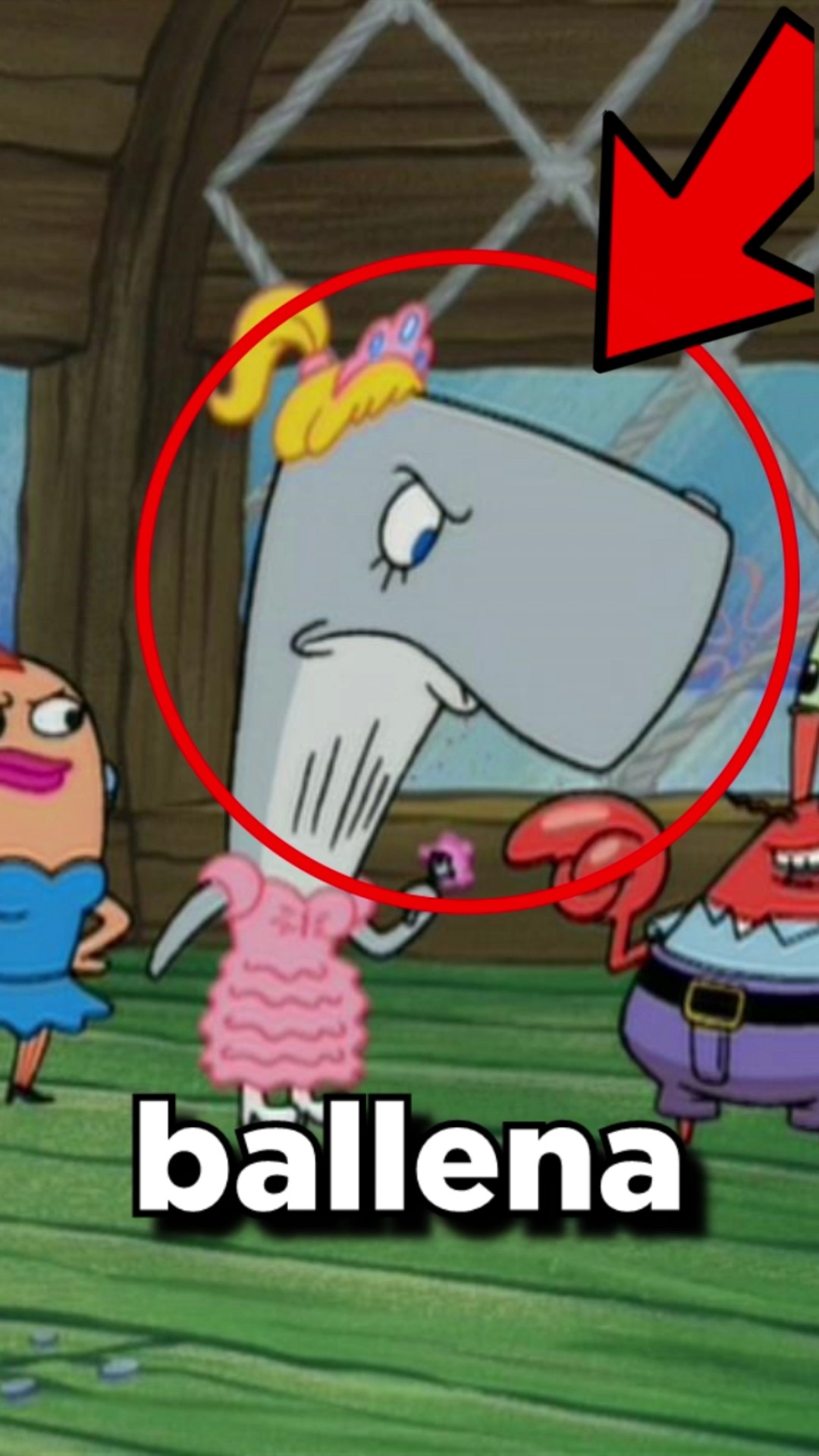 ¿POR QUÉ DON CANGREJO TIENE UNA HIJA BALLENA? ? #bobesponja #josativi #youtube #shorts #miedo