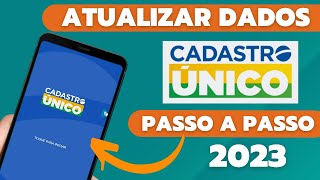 👉 COMO ATUALIZAR CADASTRO ÚNICO ONLINE NO APP PASSO A PASSO 2023 - Atualização Cadastral CadÚnico screenshot 1