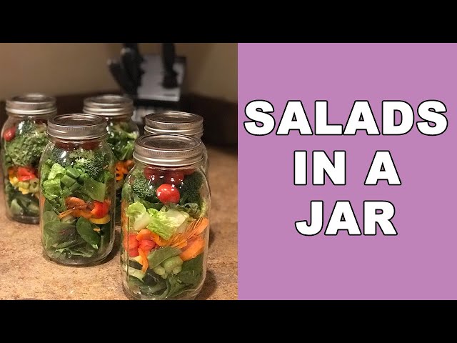 Visibly Fit Salads In A Jar