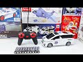 Unboxing Rc Police Car - Open/Close the Door, Police Motorcycle, Awake Lion, SUV Car and Off-road