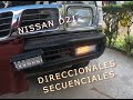 Nuevas DIRECCIONALES SECUENCIALES | Nissan D21 | JC Urbina