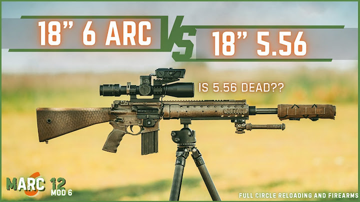 6 ARC Didn’t Compete with 5.56… It KILLED it / 18" Comparison: 6 ARC, 5.56, 5.56 NAS3, 308