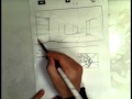 道と建物の描き方（L字空間ビート）