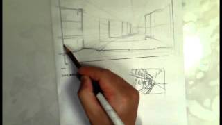 道と建物の描き方（L字空間ビート）