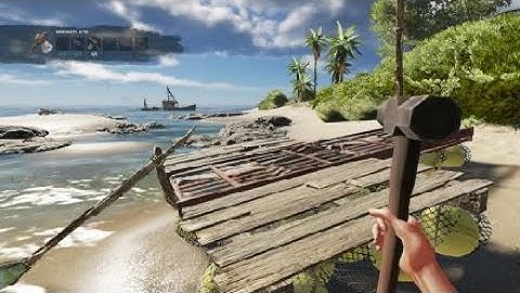 Stranded Deep Getting first raft together