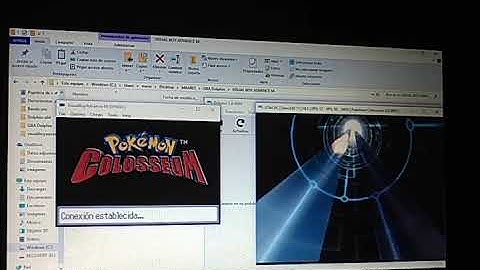 Primer intercambio Pokemon Colosseum-Esmeralda via Dolphin y VBA M