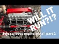 Installing an engine on a sailboat, solo Pt. 2