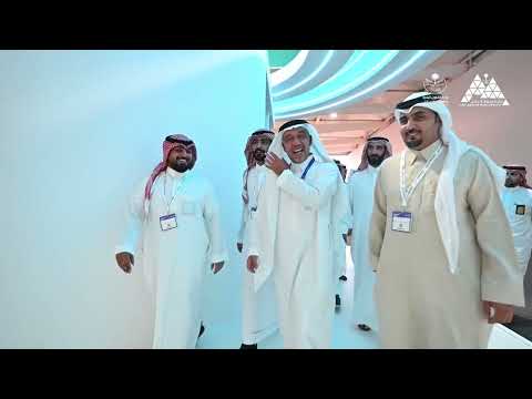 زيارة معالي نائب وزير الشؤون البلدية والقروية والإسكان لجناح أمانة حائل المشارك في معرض السيتي سكيب