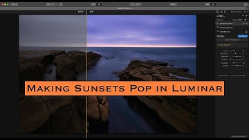 Making Sunsets Pop in Luminar
