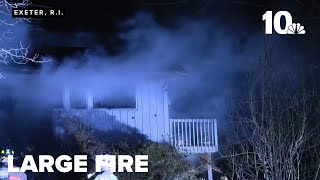 Home considered a total loss following fire