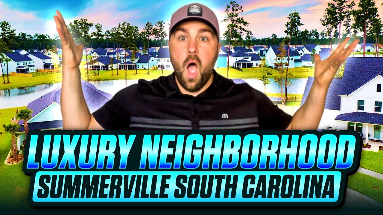 Luxury Neighborhood in Summerville SC | Dream Homes Tour 2025