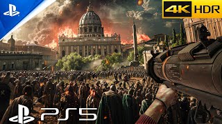 VATICAN HAS FALLEN (PS5) Immersive ULTRA Graphics Gameplay [4K60FPS] World War Z