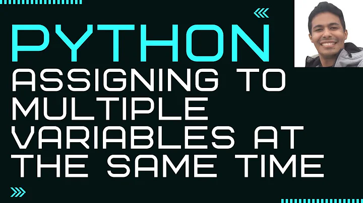 Assigning to multiple variables at the same time in Python