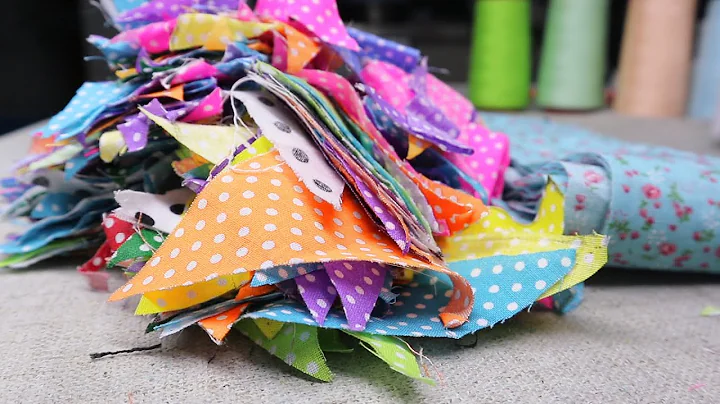 Turn Fabric Scraps into Stunning quilt | Recycle | sewing Idea for beginners