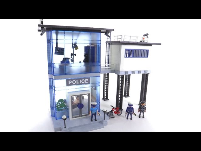 Playmobil City Police Station w/ Alarm reviewed! set 5182 - YouTube