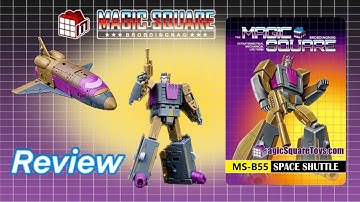 Magic Square MS-B55 Space Shuttle / Combaticons Blast Off Review - Legends Masterpiece