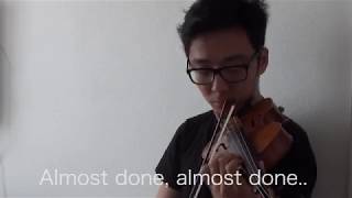 when you try to practice but time isnt on your side