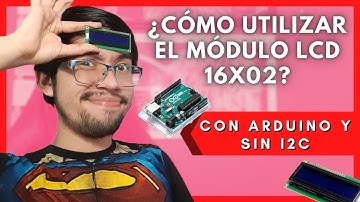 🆕 ¿Cómo CONECTAR una LCD a un ARDUINO? ▶ IMPLEMENTA una LCD 16x02 a tus proyectos de Arduino