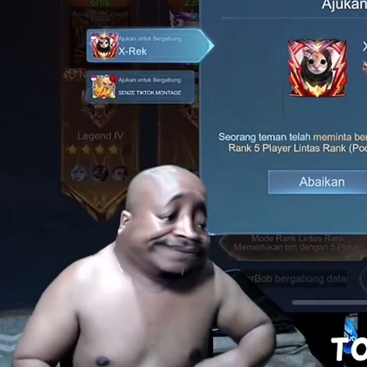 SAUT: SELAMAT PAGI BOTAK😂  #mobilelegends #pascoltopglobalmiya #mlbb #pascolngamuk