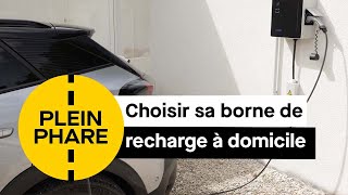 Borne de recharge voiture électrique à domicile