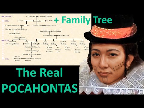 The Real POCAHONTAS: Not the Disney Version- In Real Life- Mortal Faces