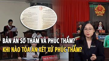 Bản án Sơ thẩm và Phúc thẩm là gì? Khi nào Tòa án xét xử Phúc thẩm?