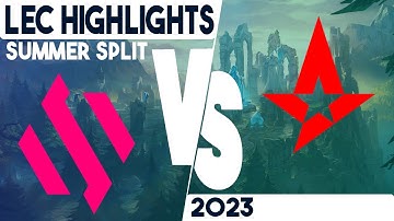 BDS vs AST Highlights  | LEC Summer 2023 Week 1 Day 3 | Team BDS vs Astralis
