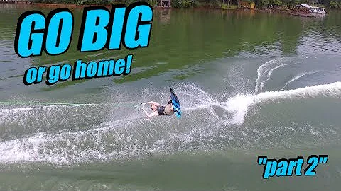 Kneeboarding 2017 (part 2) GO BIG or go home! "Luk...