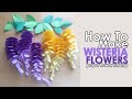 Diy paper wisteria  paper flowers  origami flowers