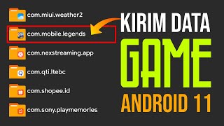 Cara Kirim Data Game Di Android 11 screenshot 5