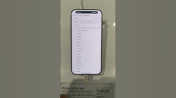 iPhone 16 Pro Max default ringtone: Reflection (2023)