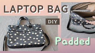 PCバッグの作り方 / Laptop bag DIY / 노트북가방 만들기 / 2way bag DIY