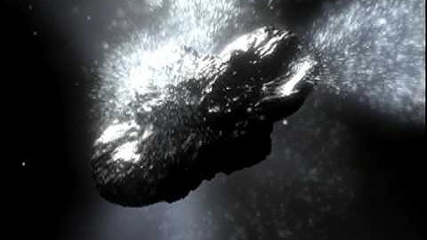 Comet Hale-Bopp Nucleus Animation