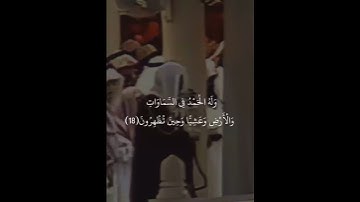 ﴿فسبحان الله حين تمسون وحين تصبحون﴾ تلاوة خاشعة للشيخ سعود الشريم 😴🎧🌿