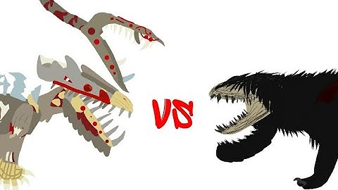 Scp-682 vs Scp-682 Drawing Cartoons 2