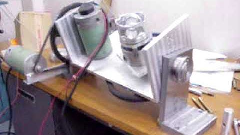 Bridgeport CNC rotary tilt table mill Mach 3