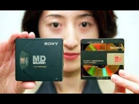 Vídeo: Você ainda pode comprar reprodutores MiniDisc?