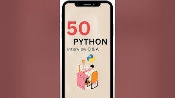 Top 50 Python Interview Questions #shorts #python #pythoninterview #pythoninterviewquestions