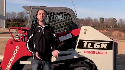 Takeuchi TL6R Under the Operator Station Feature