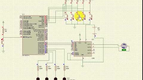 Điều Khiển Động Cơ DC quay Thuận-Nghịch-Nhanh-Chậm 8051